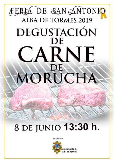Degustación de carne de morucha. Feria de San Antonio 2019 (Alba de Tormes)