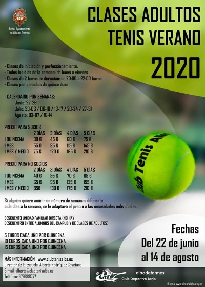 Campus Tenis Verano2020