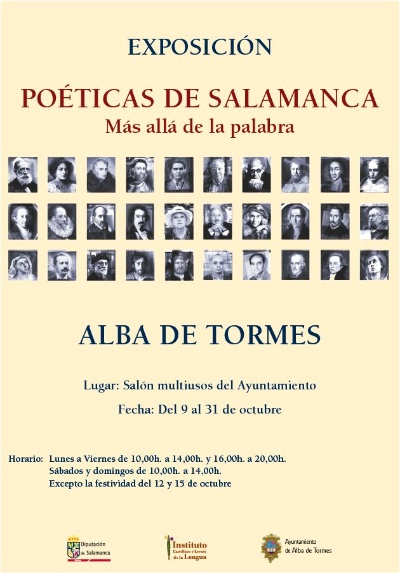 Cartel poéticas de Salamanca