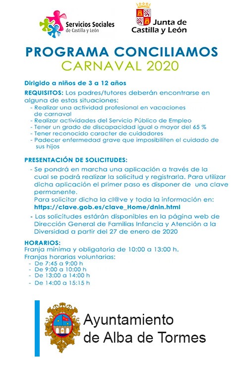 Conciliamos Carnaval 2020