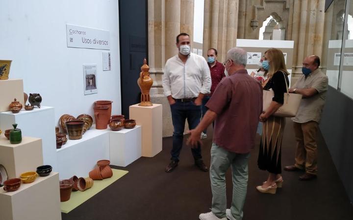 Visita David Mingo a Alba de Tormes Exposición Luciano Hernández Ramos