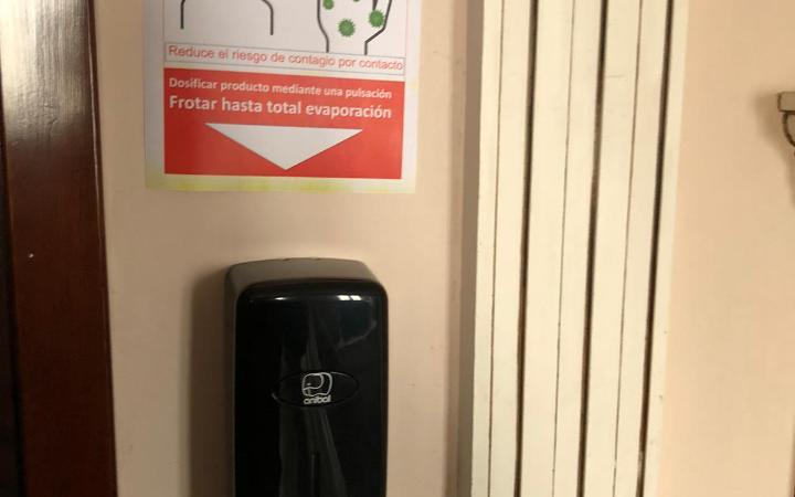 Punto de control higiénico Ayuntamiento de Alba de Tormes