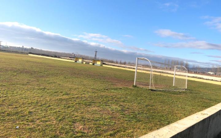 Campo de fútbol Alba de Tormes (Salamanca). 