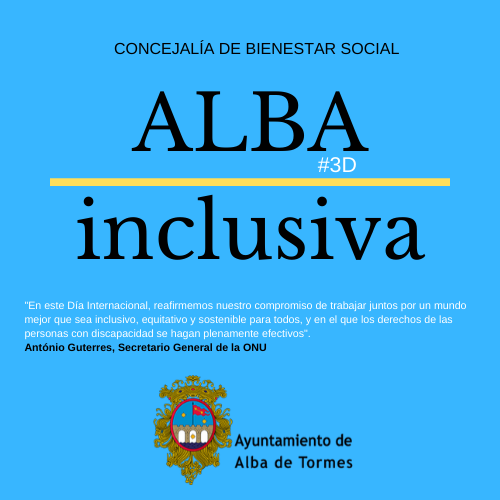 Alba Inclusiva. 3 de diciembre l Día Internacional de la Discapacidad