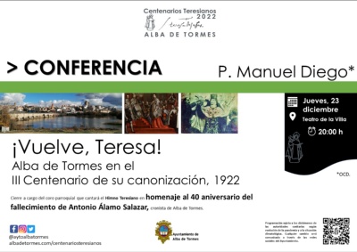 Conferencia Manuel Diego