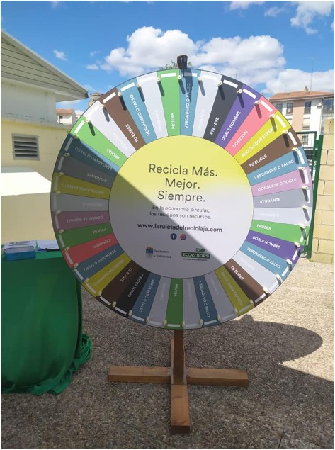 Ruleta de reciclaje new arrivals